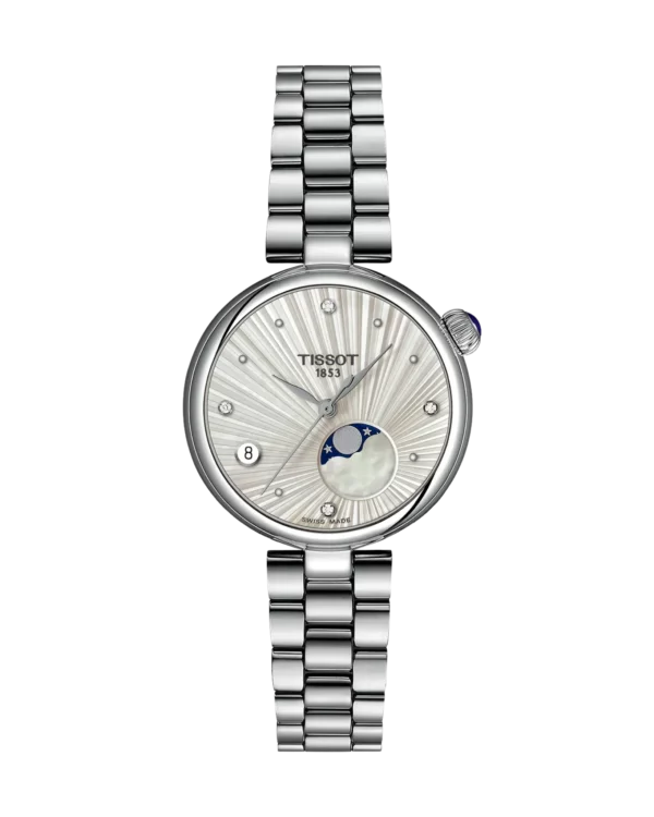 Tissot Désir Moonphase Diamonds Argenté